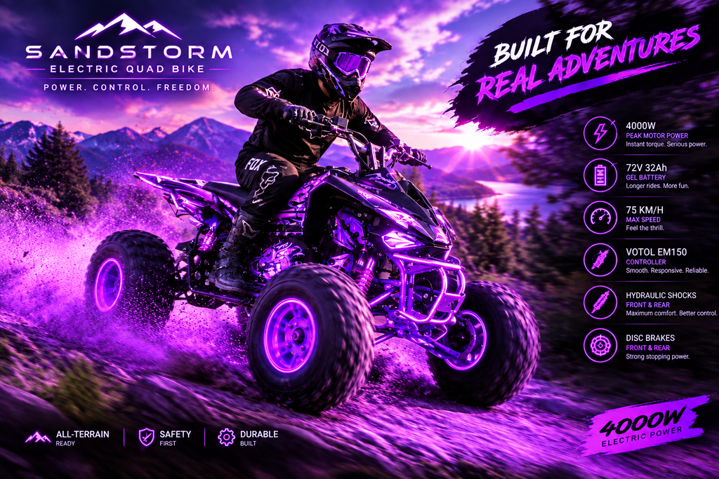 SANDSTORM™ Revenge Quad PRO