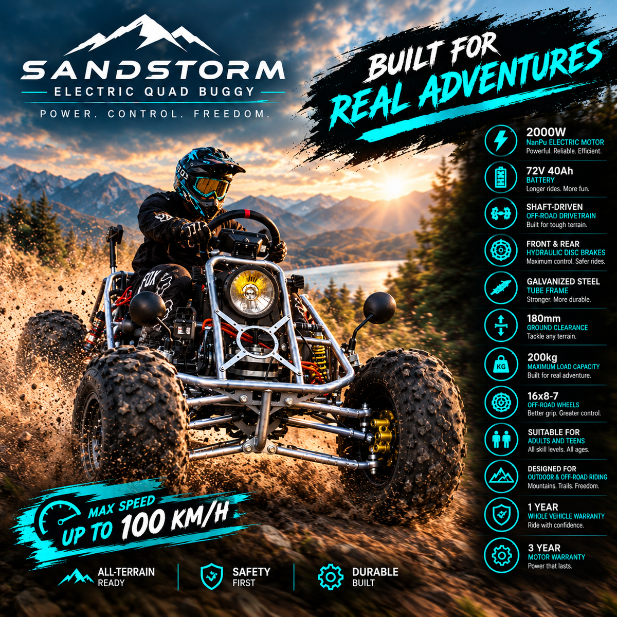 SANDSTORM™ Dune Buggy PRO